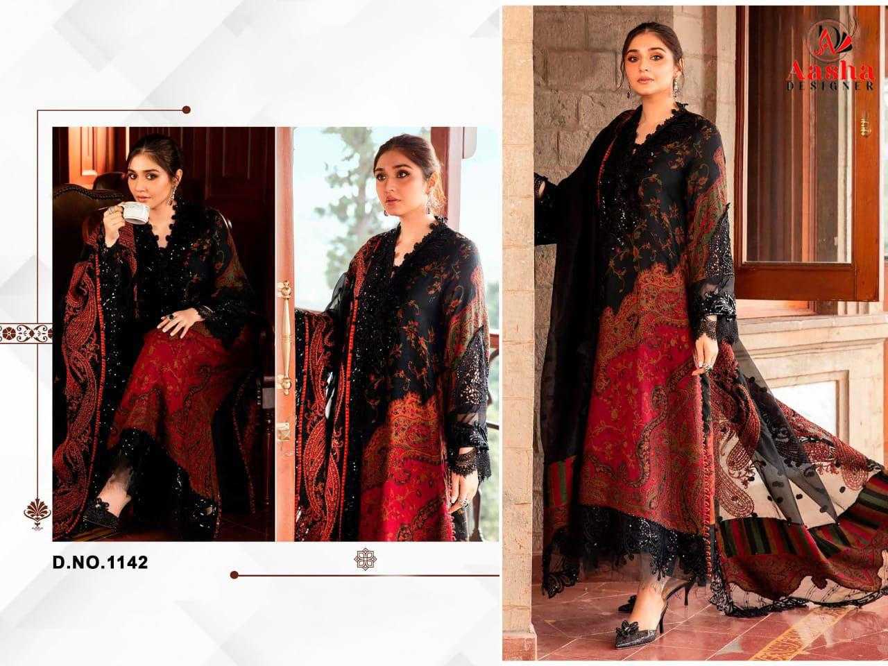 Ynf Pure Cotton KESH444 AASHA DESIGNER 1018 Suits & Dresses Islamic Clothing Festive Collections Wholesale Pakistani Suits Printed Suits Cotton Suits Manufacturer