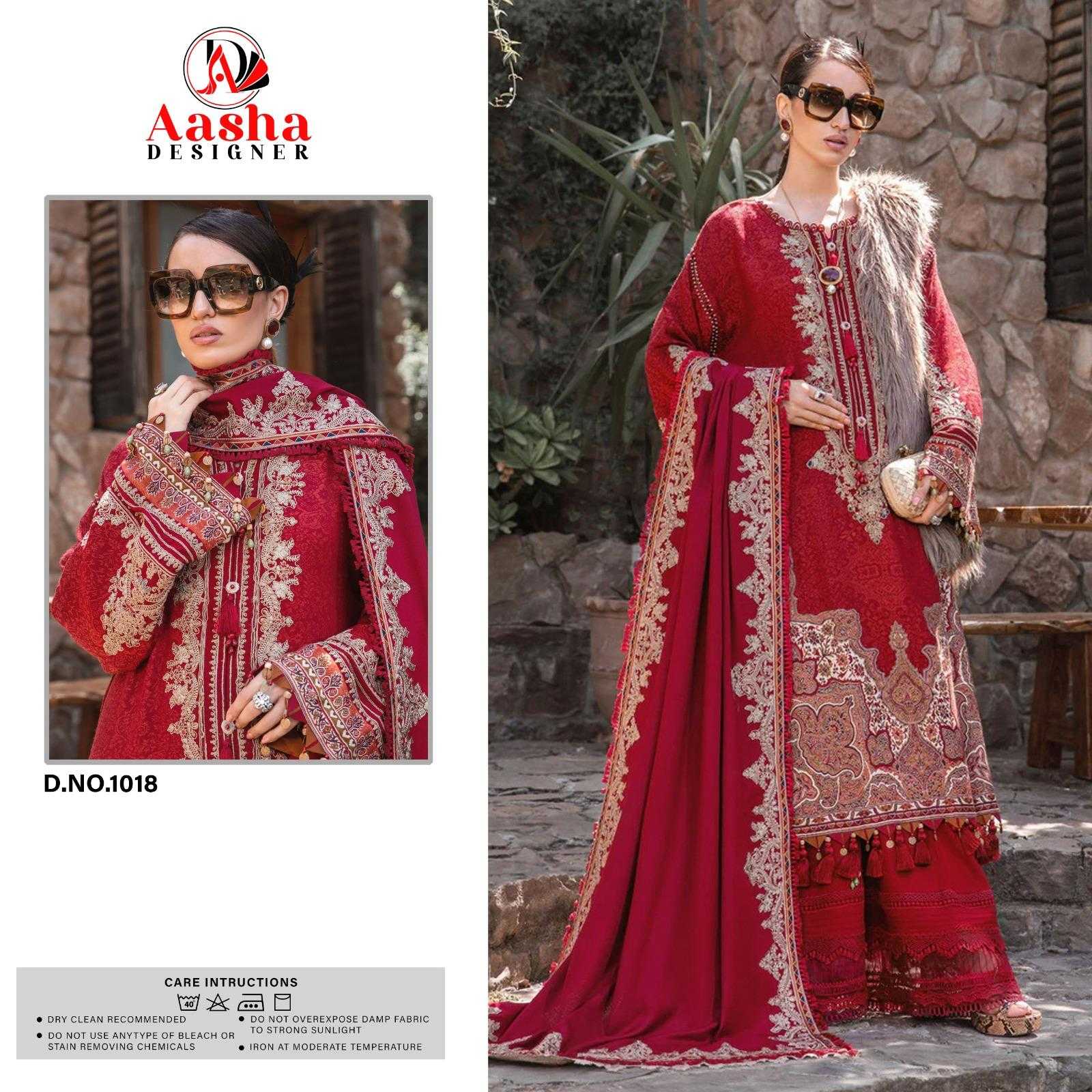 Ynf Pure Cotton KESH444 AASHA DESIGNER 1018 Suits & Dresses Islamic Clothing Festive Collections Wholesale Pakistani Suits Printed Suits Cotton Suits Manufacturer