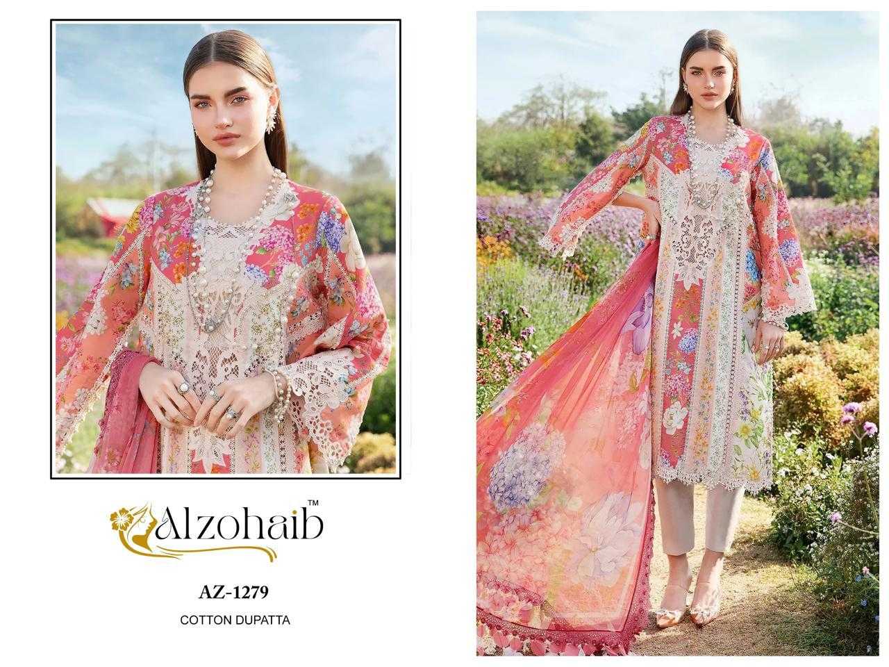 Ynf Pure Cotton KESH444 AZ-1278 Suits & Dresses Wholesale Printed Suits Embroidery Suits Cotton Suits Manufacturer