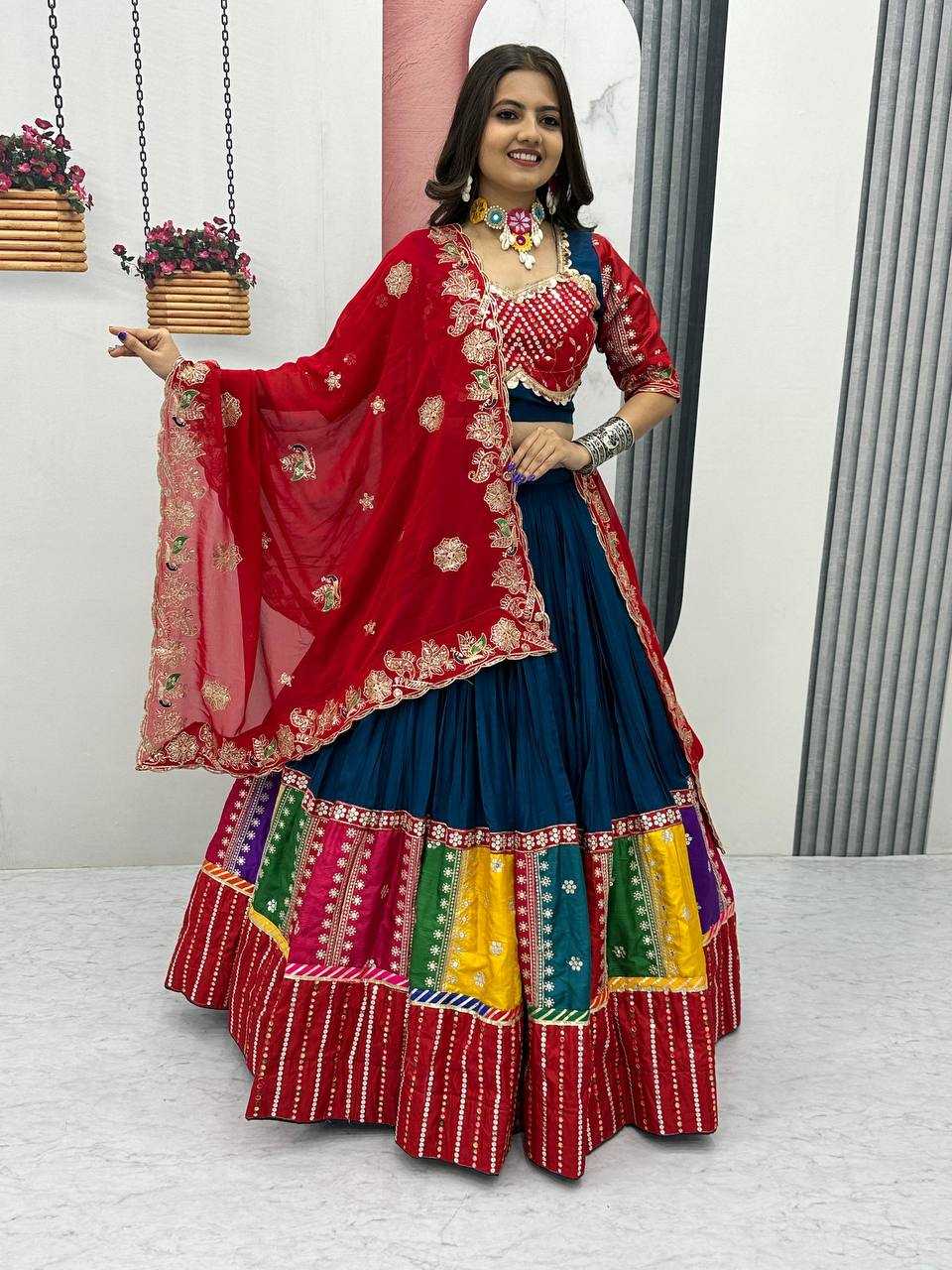 Ynf Pure Cotton KESH497 254 Lehengas Wedding Collections Festive Collections Wholesale Embroidered Lehenga Designer Lehenga Choli Navratri Chaniya Choli Manufacturer