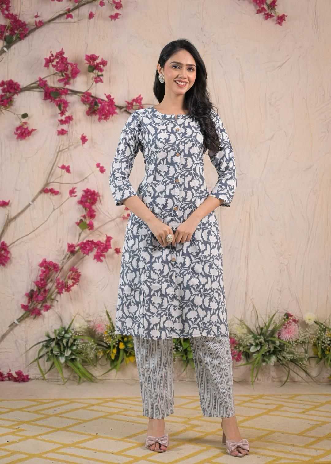 Ynf Pure Cotton RIN190 326 Setwise Collections Wholesale Kurtis Catalogs Manufacturer