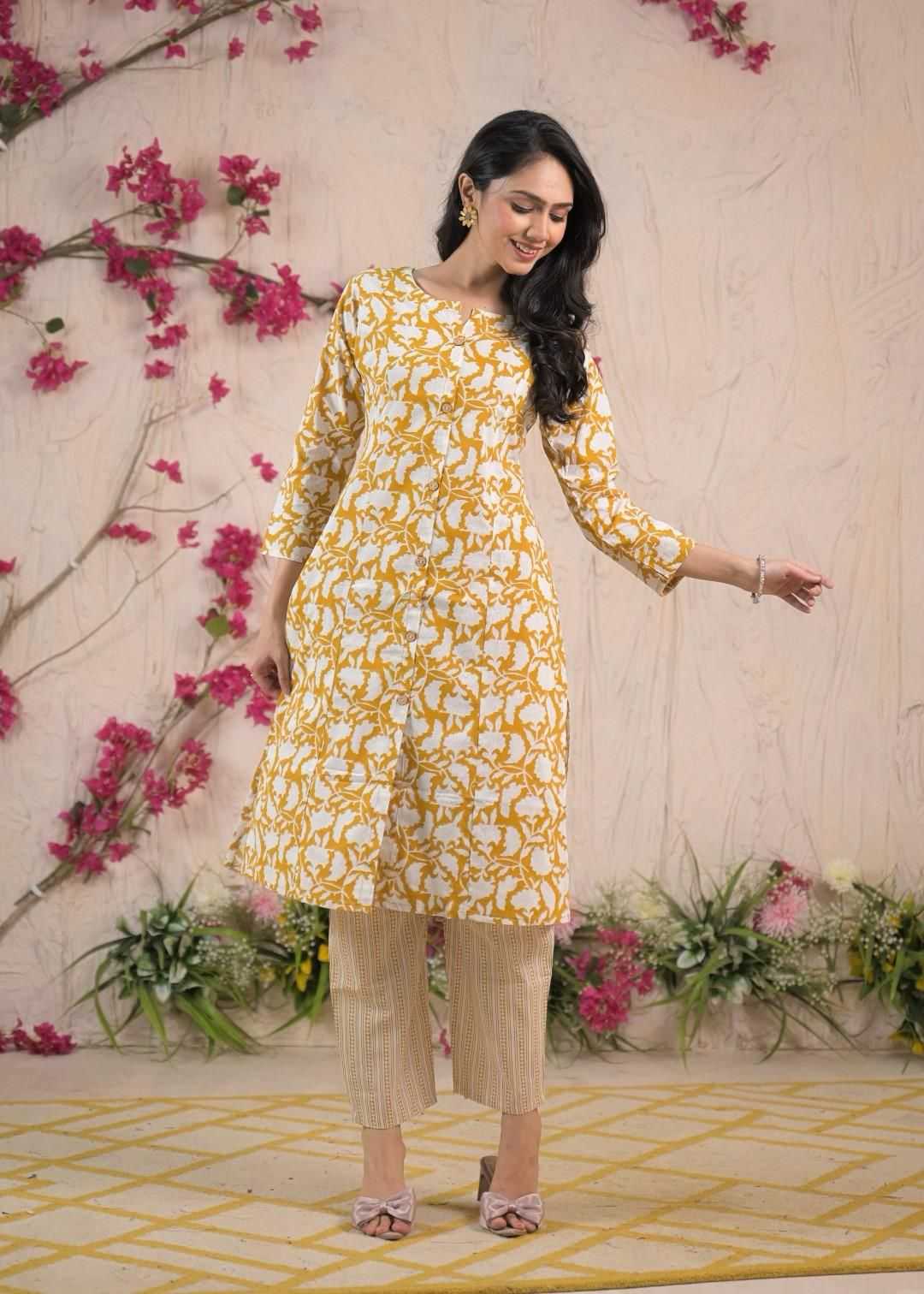 Ynf Pure Cotton RIN190 326 Setwise Collections Wholesale Kurtis Catalogs Manufacturer