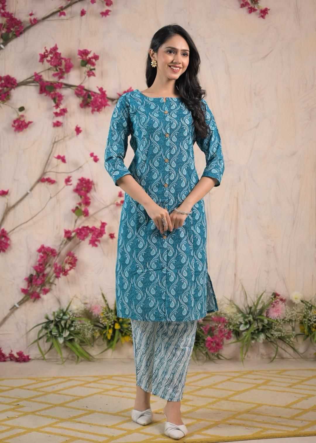 Ynf Pure Cotton RIN190 326 Setwise Collections Wholesale Kurtis Catalogs Manufacturer