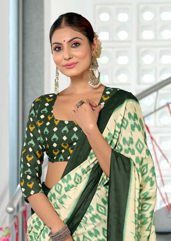Ynf Pure Cotton RIN229 PARIBHASHA Sarees Wholesale Printed Cotton Saree Cotton Sarees Mulmul Cotton Sarees Manufacturer