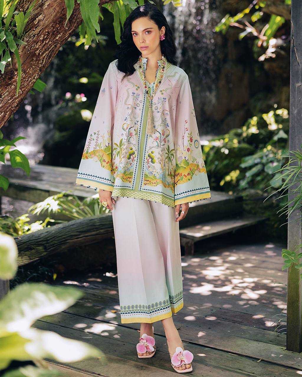 Ynf Pure Crepe KESH141 1115 Suits & Dresses Wedding Collections Festive Collections Wholesale Printed Suits Palazzo Suit Party Wear Dresses Manufacturer