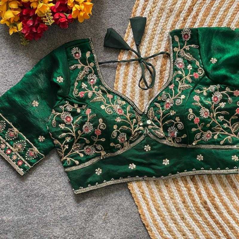 Ynf Pure Silk KESH426 BEADS-10 Readymade Blouses Wholesale Designer Blouse Fashion Blouse Silk Blouse Manufacturer