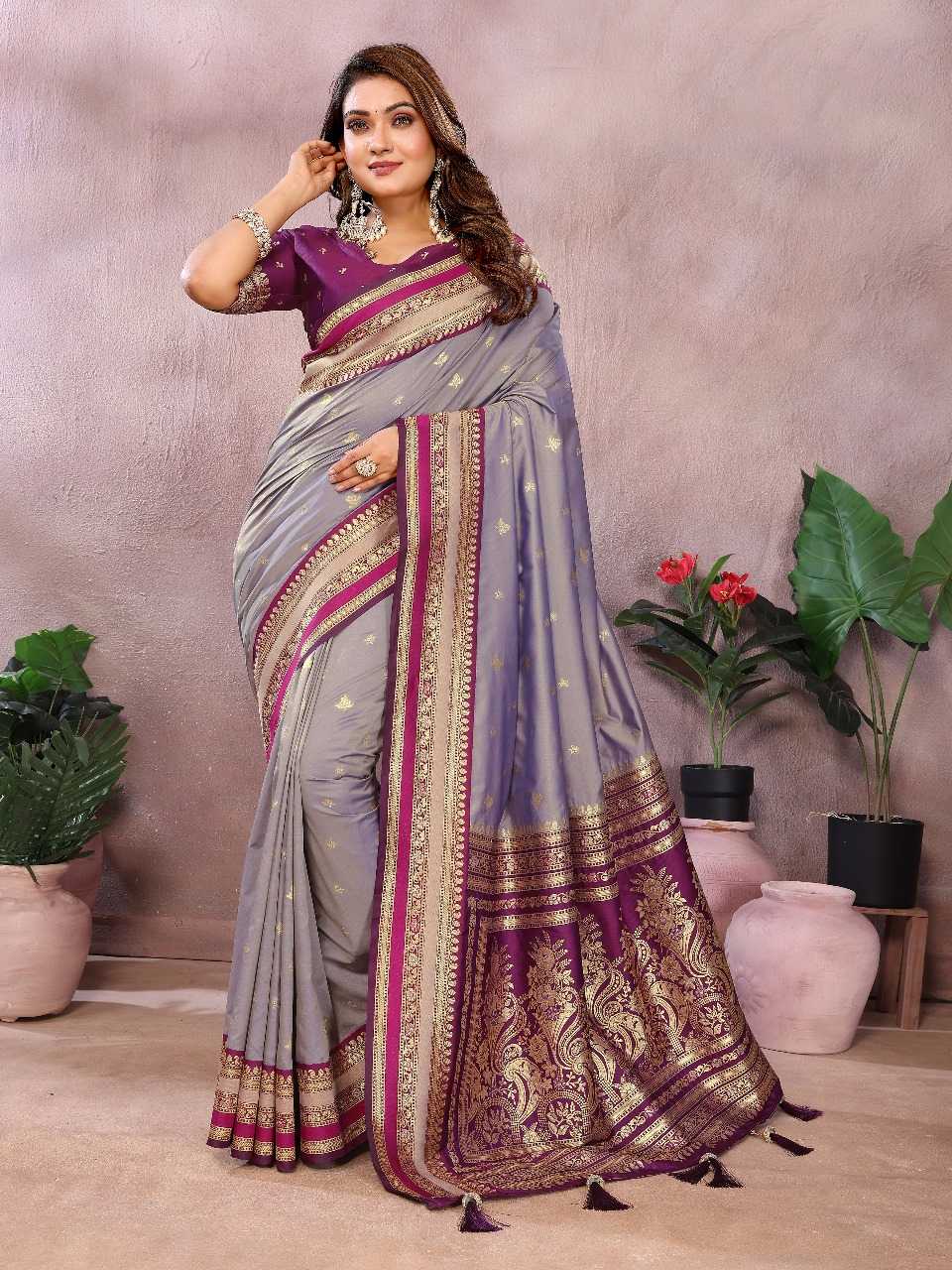 Ynf Pure Silk RIN144 sndar Silk Sarees Wedding Collections Wholesale Handloom Sarees Zari Border Silk Sarees Kalamkari Silk Sarees Manufacturer