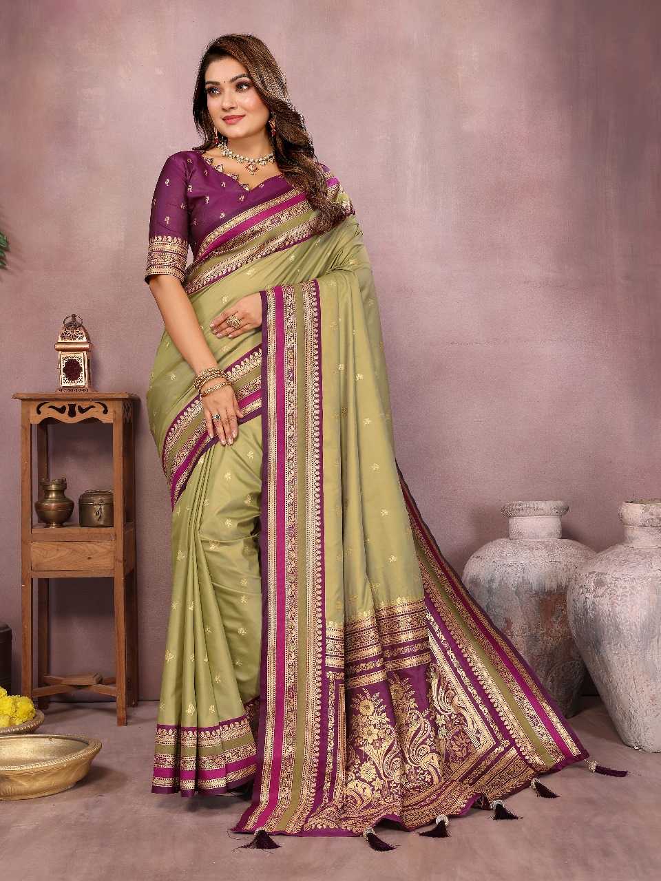 Ynf Pure Silk RIN144 sndar Silk Sarees Wedding Collections Wholesale Handloom Sarees Zari Border Silk Sarees Kalamkari Silk Sarees Manufacturer