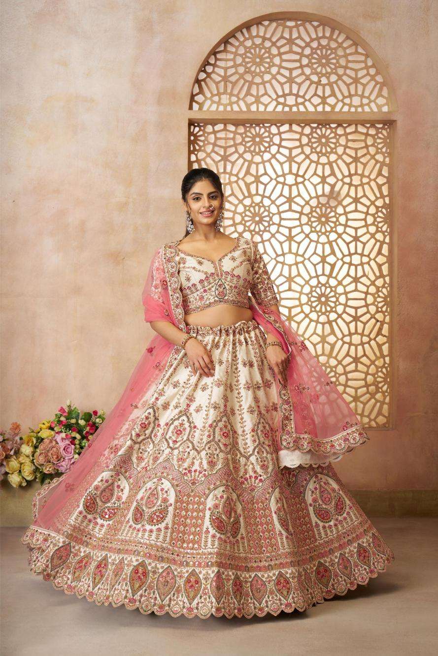 Ynf Pure Silk RIN230 14 Lehengas Wholesale Fancy Lehenga Silk Lehenga Embroidered Lehenga Manufacturer