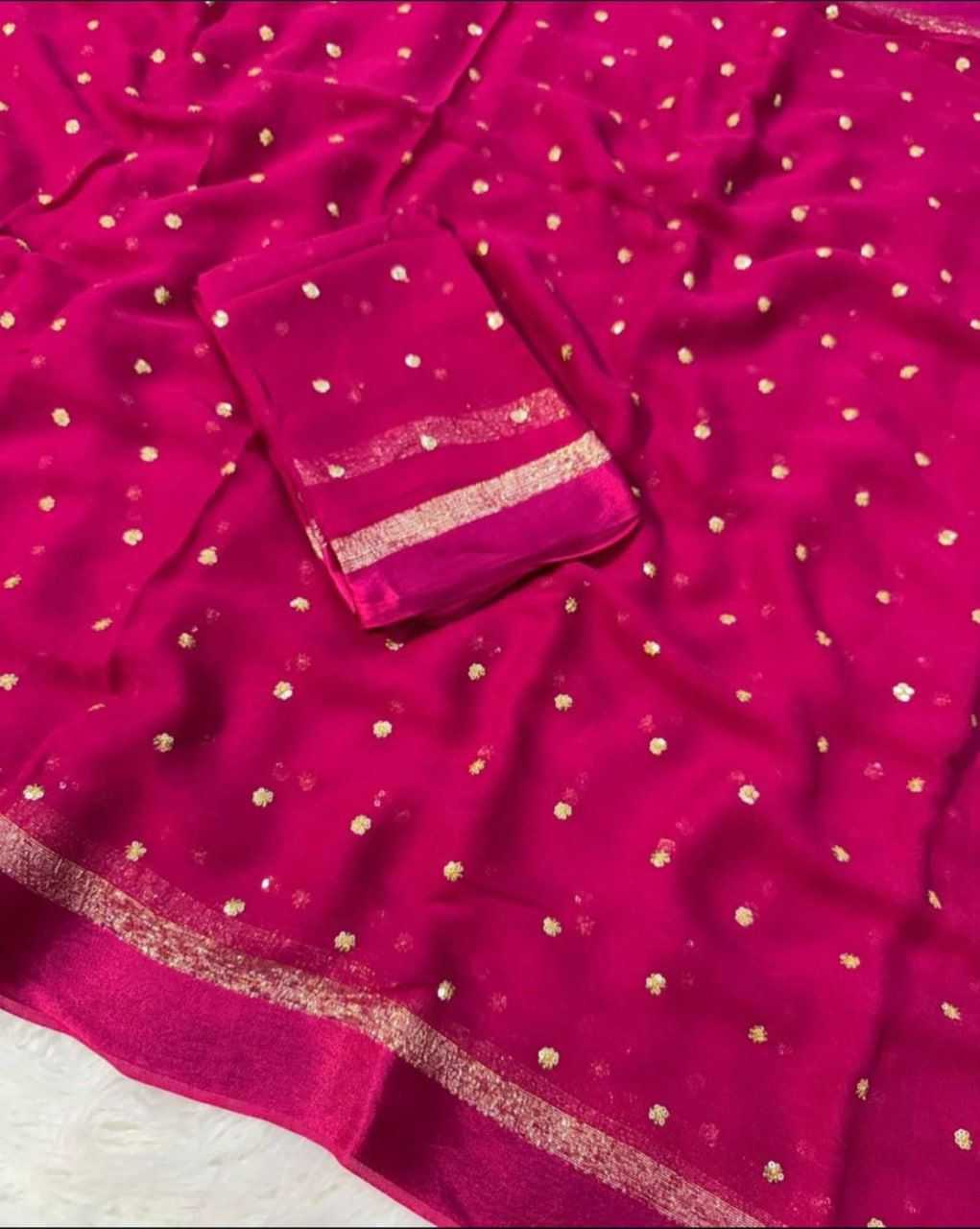 Ynf Pure Viscos RIN198 317 Sarees Wedding Collections Festive Collections Wholesale Georgette Sarees Viscose Saree Satin Sarees Manufacturer