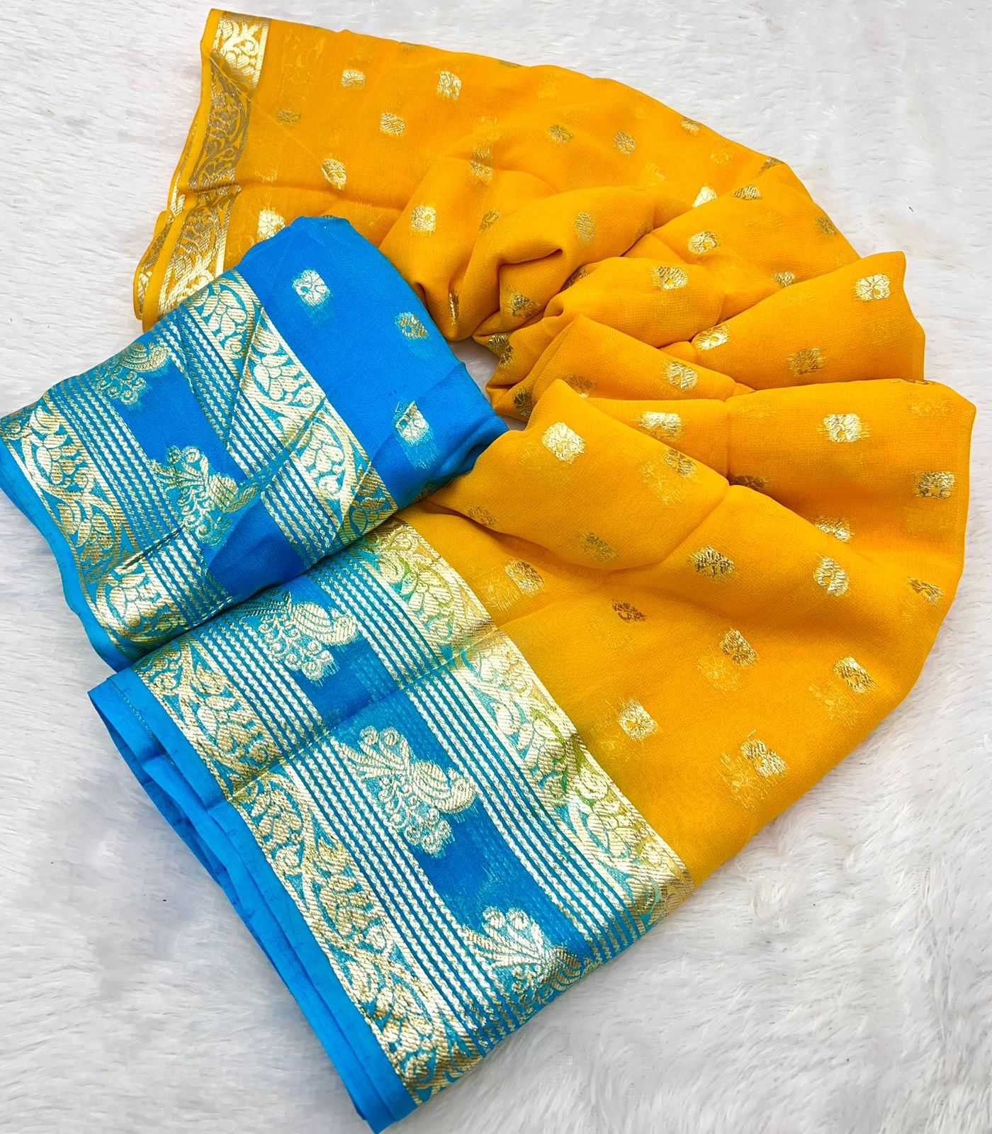 Ynf Pure Viscos RIN198 We Sarees Wedding Collections Wholesale Designer Sarees Georgette Sarees Viscose Saree Manufacturer