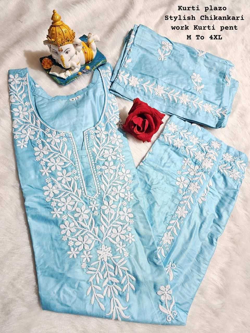 Ynf Rayon KESH502 499 Kurti Wholesale Cotton Kurtis Rayon Kurtis Chikan Kurti Manufacturer