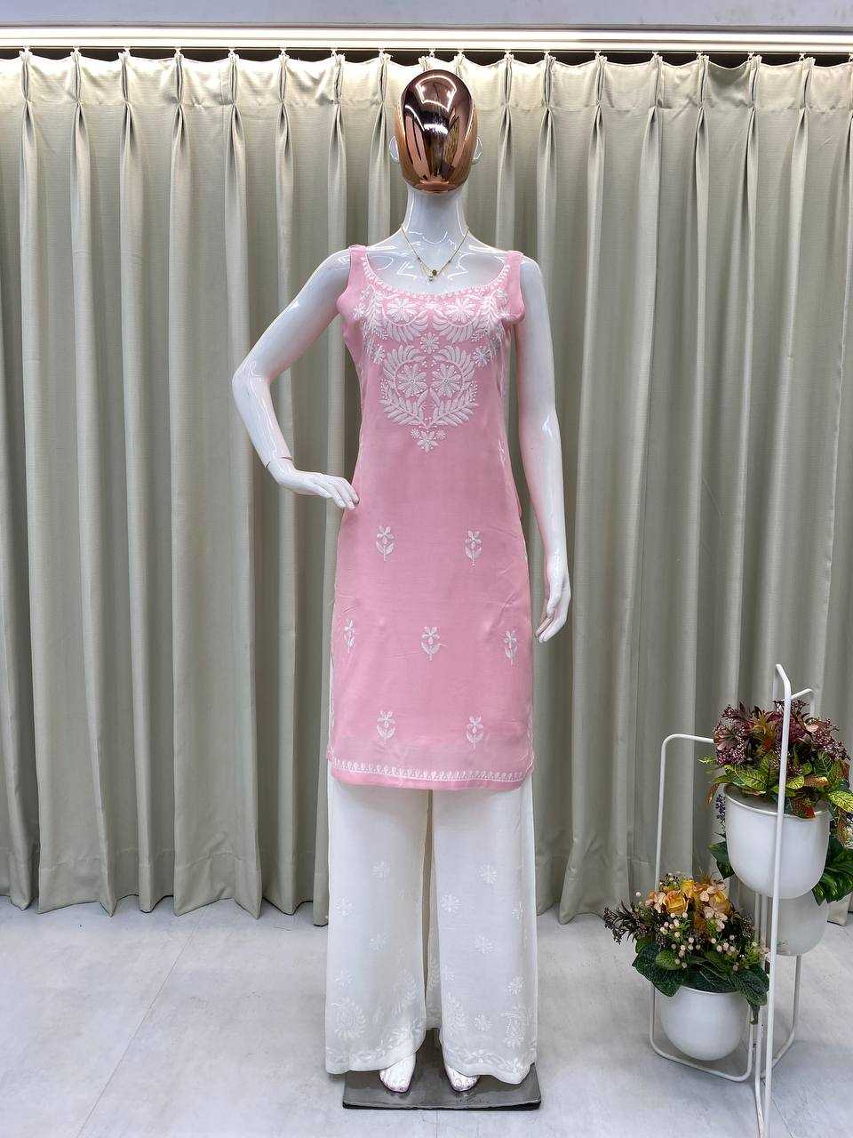 Ynf Rayon RIN110 364 Suits & Dresses Western Wears Festive Collections Wholesale Palazzo Suit Casual Dresses Embroidered Dresses Manufacturer