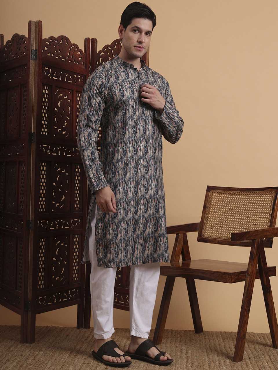 Ynf Rayon RIN197 2995 Mens Wear Wholesale Mens Kurtas Mens Kurta Pyjama Men Cotton Kurta Manufacturer