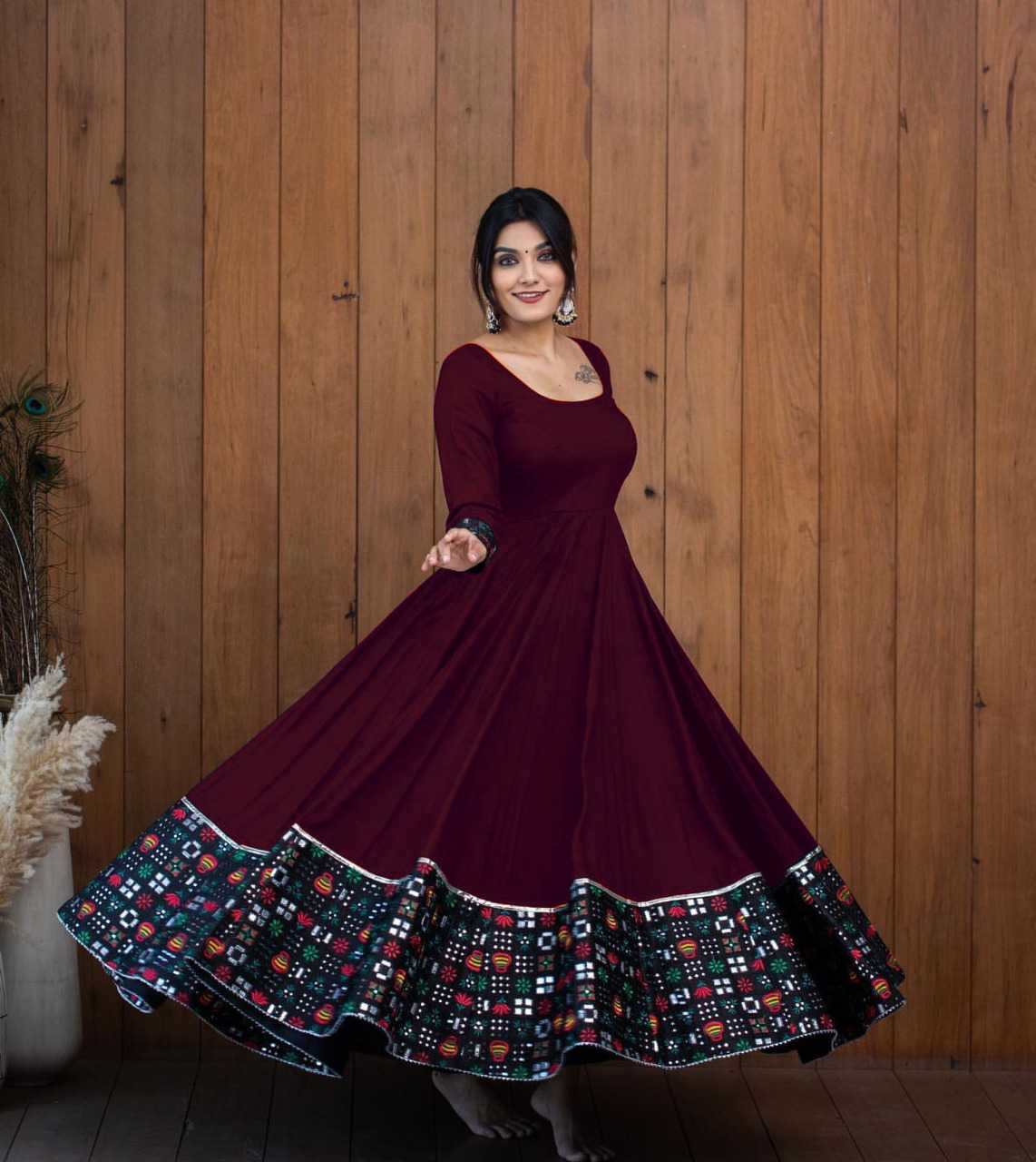 Ynf Rayon RIN222 BELA Gowns Wedding Collections Plus Size Collections Wholesale Printed Gowns Wedding Gown Designer Gowns Manufacturer