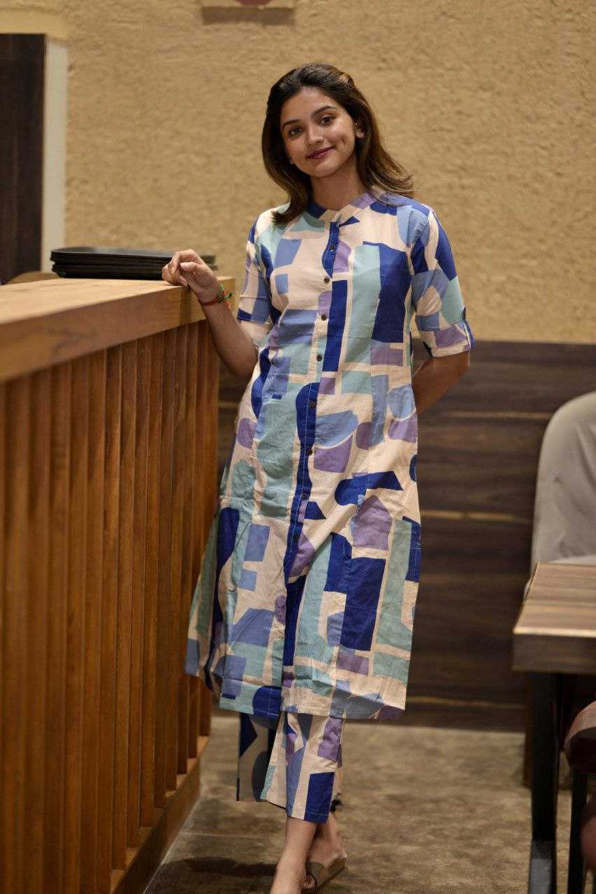 Ynf Reyon Cotton KESH517 M4 Western Wears Wholesale Co-ord Set Manufacturer
