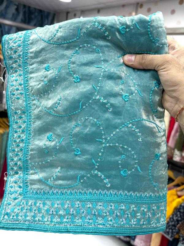 Ynf Satin KESH114 6348 Sarees Wedding Collections Festive Collections Wholesale Sequence Sarees Embroidered Sarees Satin Sarees Manufacturer