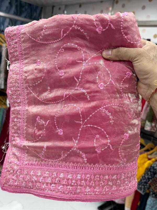 Ynf Satin KESH114 6348 Sarees Wedding Collections Festive Collections Wholesale Sequence Sarees Embroidered Sarees Satin Sarees Manufacturer