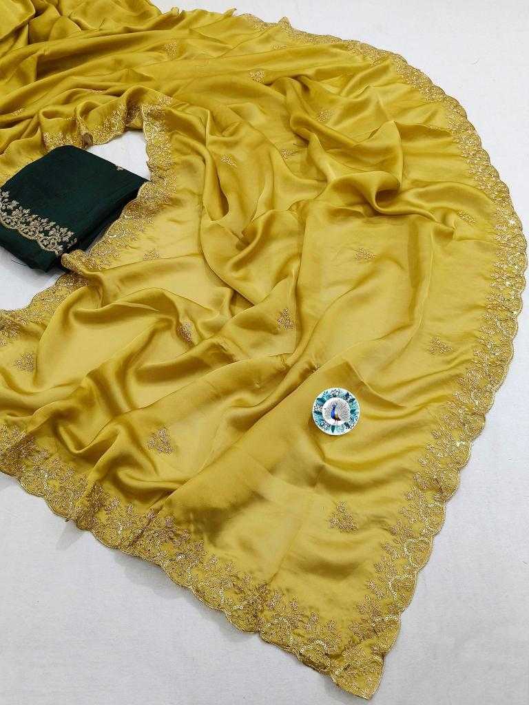 Ynf Satin RIN128 jk 135 Sarees Wedding Collections Festive Collections Wholesale Designer Sarees Sequin Sarees Satin Sarees Manufacturer