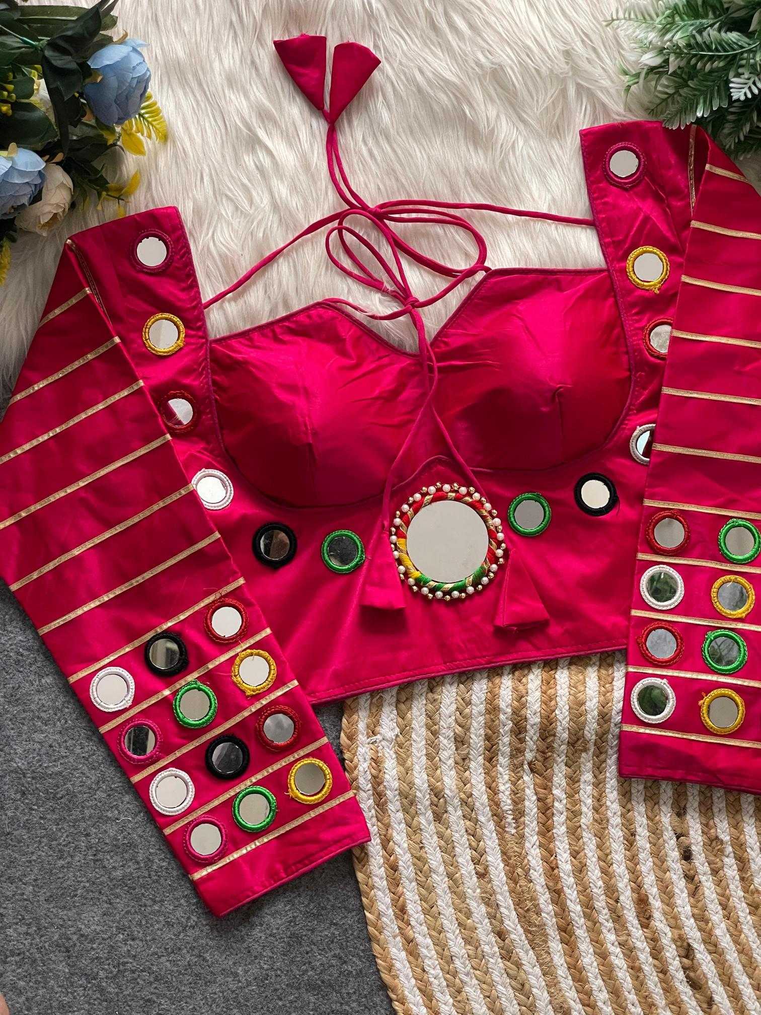 Ynf Satin Silk KESH437 Navratri : 01 Readymade Blouses Wholesale Blouse Designer Blouse Silk Blouse Manufacturer