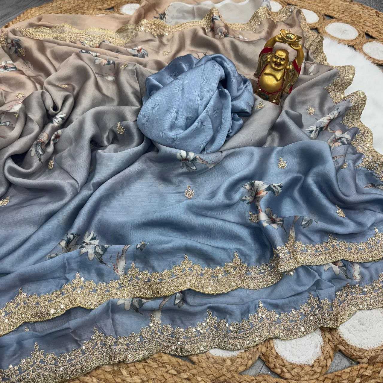 Ynf Satin Silk KESH486 887 Sarees Wholesale Party Wear Sarees Fancy Sarees Satin Sarees Manufacturer