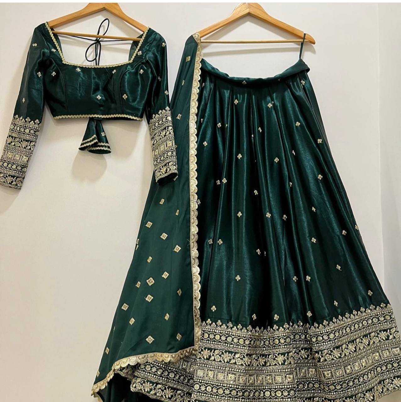Ynf Satin Silk KESH506 511 Lehengas Wedding Collections Festive Collections Wholesale Embroidered Lehenga Designer Lehenga Choli Lehenga With Dupatta Manufacturer