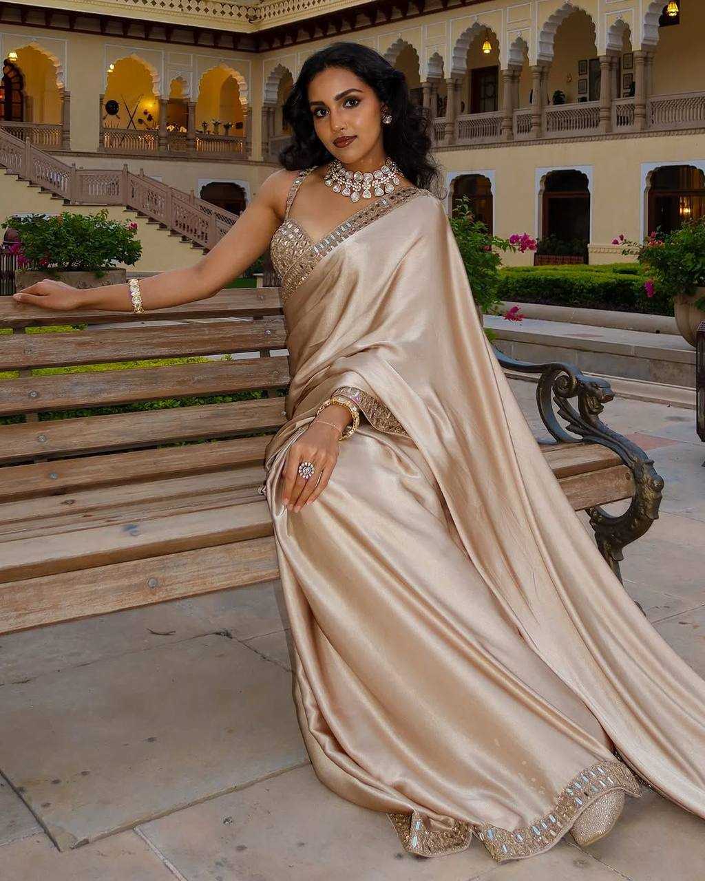 Ynf Satin Silk KESH509 124 Sarees Wholesale Designer Sarees Fancy Sarees Ladies Sarees Manufacturer