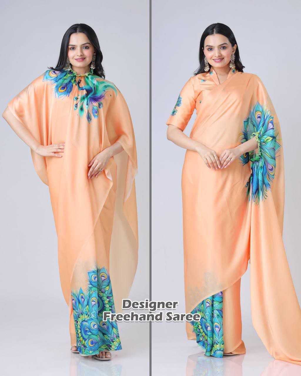 Ynf Satin Silk KESH516 9266 Sarees Wholesale Party Wear Sarees Fancy Sarees Printed Sarees Manufacturer