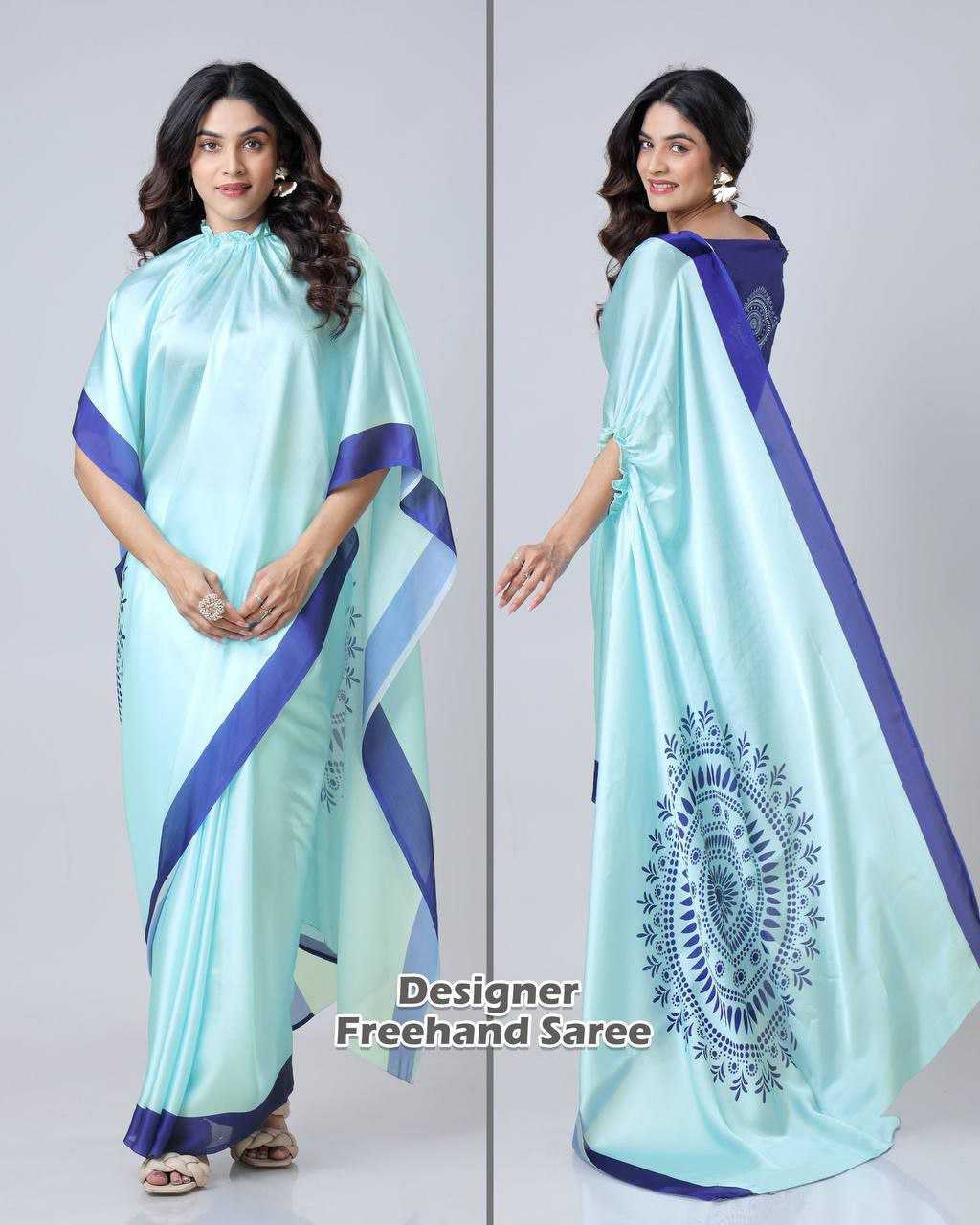 Ynf Satin Silk KESH516 9266 Sarees Wholesale Party Wear Sarees Fancy Sarees Printed Sarees Manufacturer