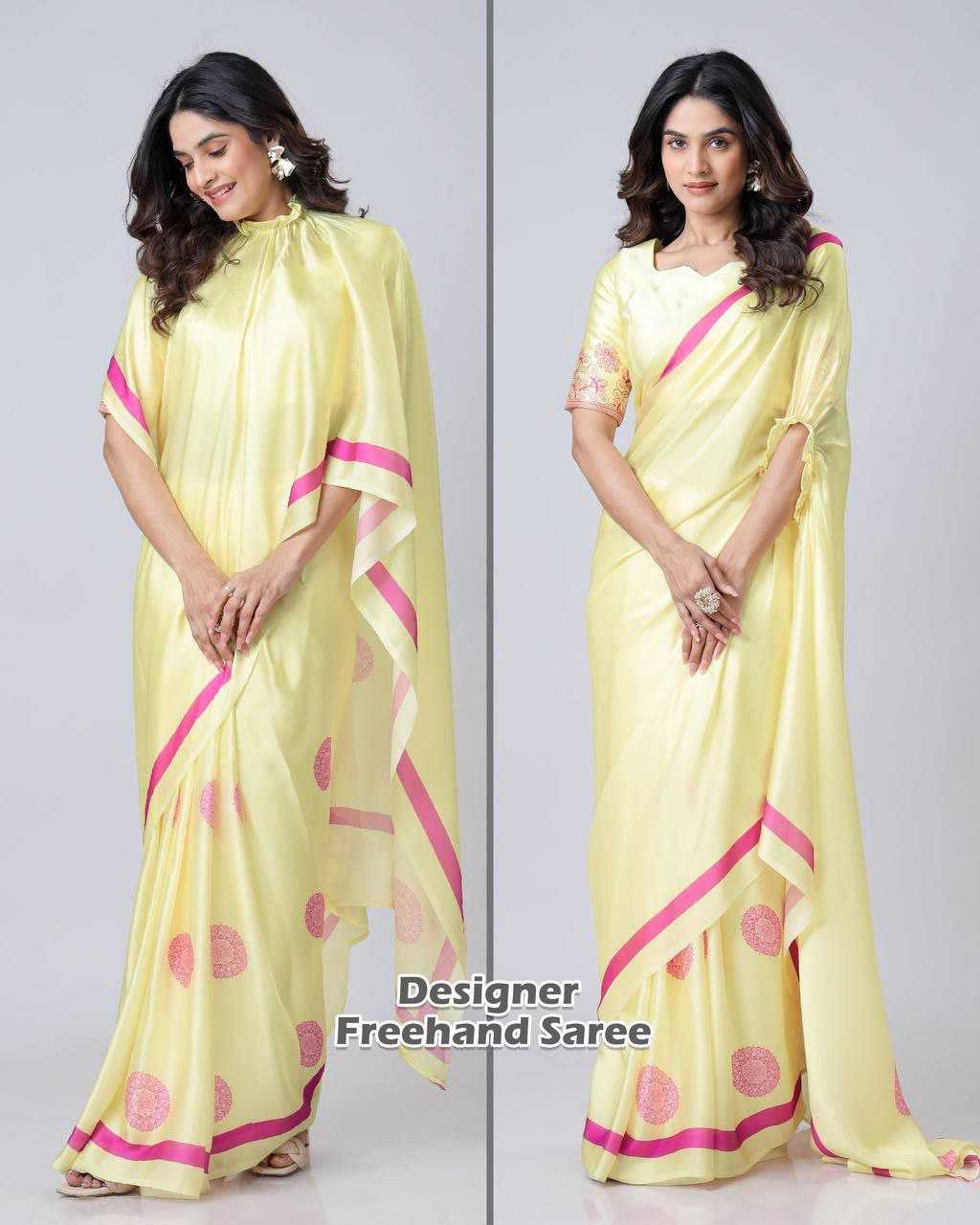Ynf Satin Silk KESH516 9266 Sarees Wholesale Party Wear Sarees Fancy Sarees Printed Sarees Manufacturer