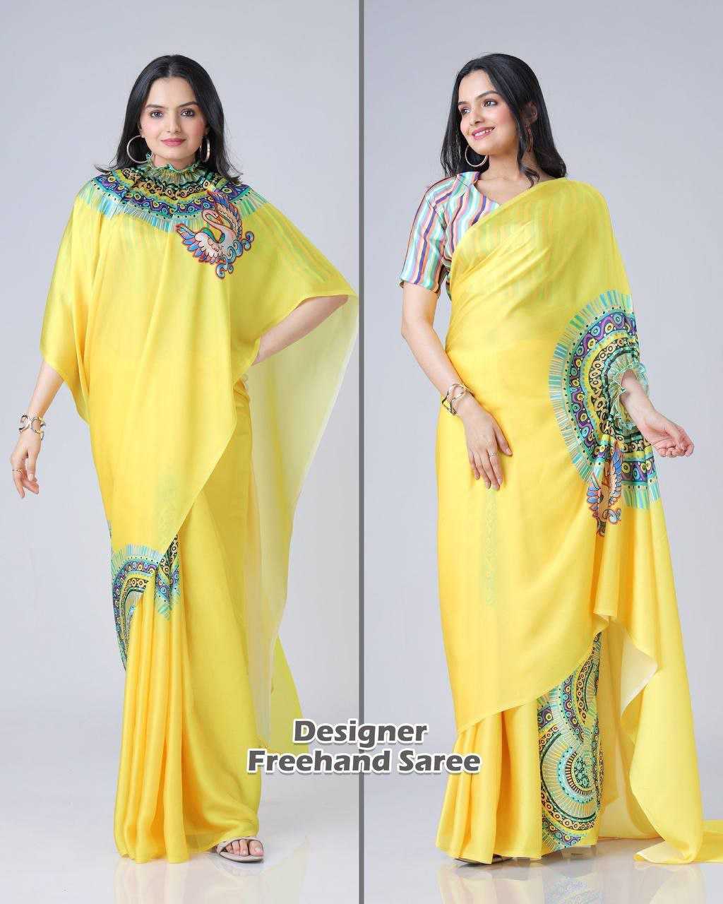 Ynf Satin Silk KESH516 9266 Sarees Wholesale Party Wear Sarees Fancy Sarees Printed Sarees Manufacturer