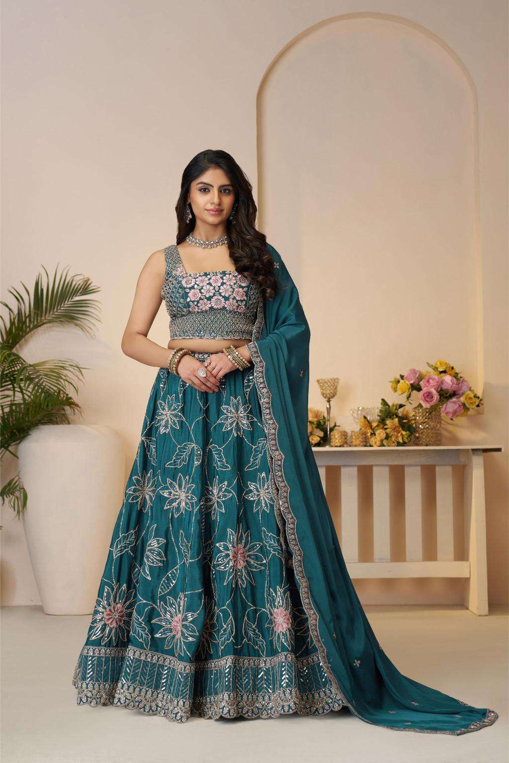 Ynf Satin Silk RIN230 28 Lehengas Wholesale Designer Lehenga Fancy Lehenga Satin Lehenga Manufacturer