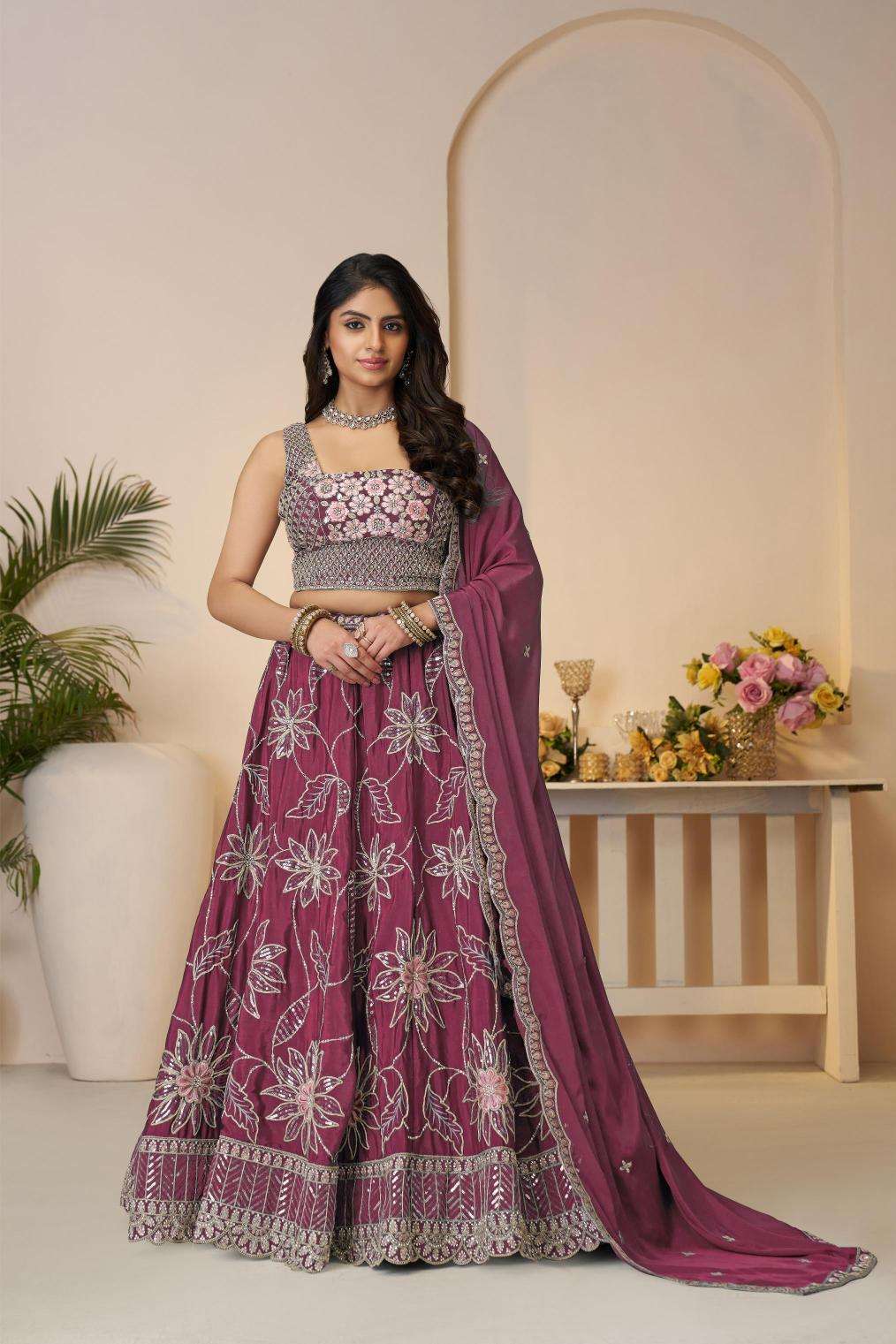 Ynf Satin Silk RIN230 28 Lehengas Wholesale Designer Lehenga Fancy Lehenga Satin Lehenga Manufacturer