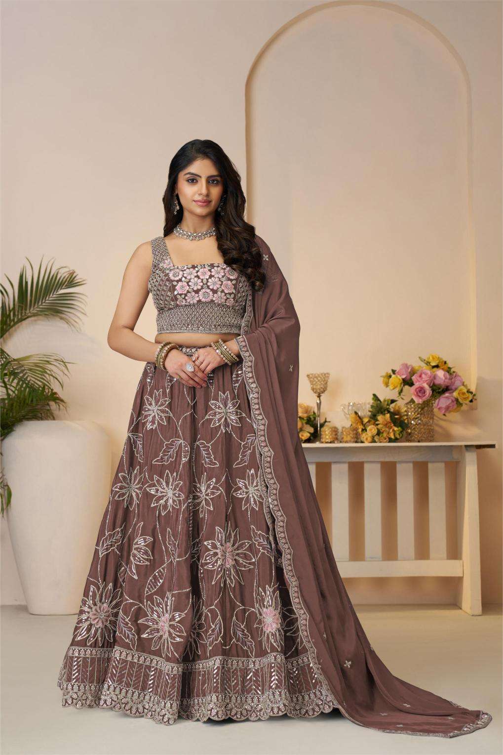 Ynf Satin Silk RIN230 28 Lehengas Wholesale Designer Lehenga Fancy Lehenga Satin Lehenga Manufacturer