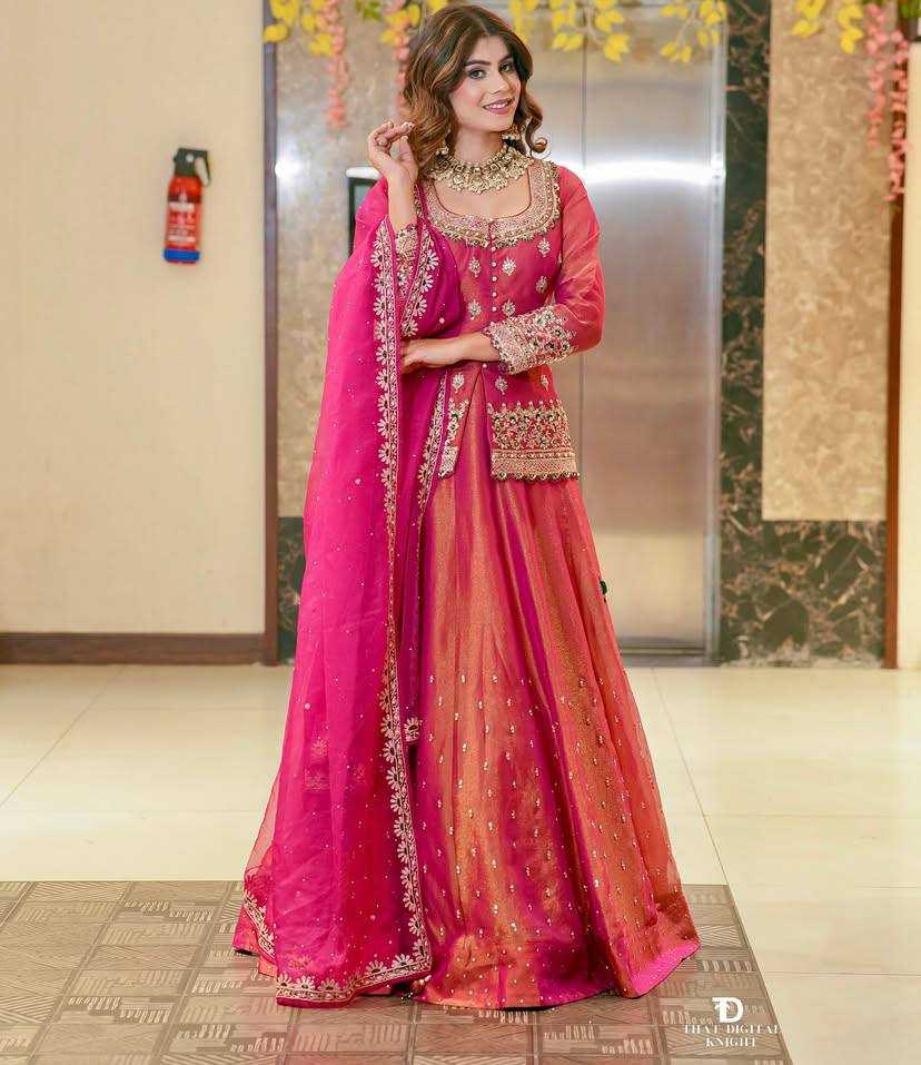 Ynf Shimmer silk KESH158 9008 Lehengas Wedding Collections Festive Collections Wholesale Designer Lehenga Silk Lehenga Wedding Outfits Manufacturer