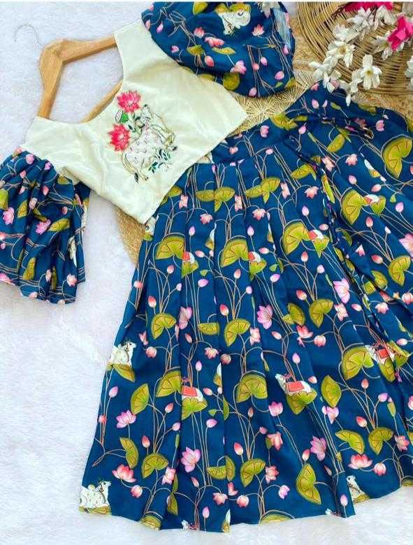 Ynf Silk KESH493 natural Kids Wear Wholesale Kids Lehenga Kids Lehenga Choli Baby Girl Lehenga Manufacturer