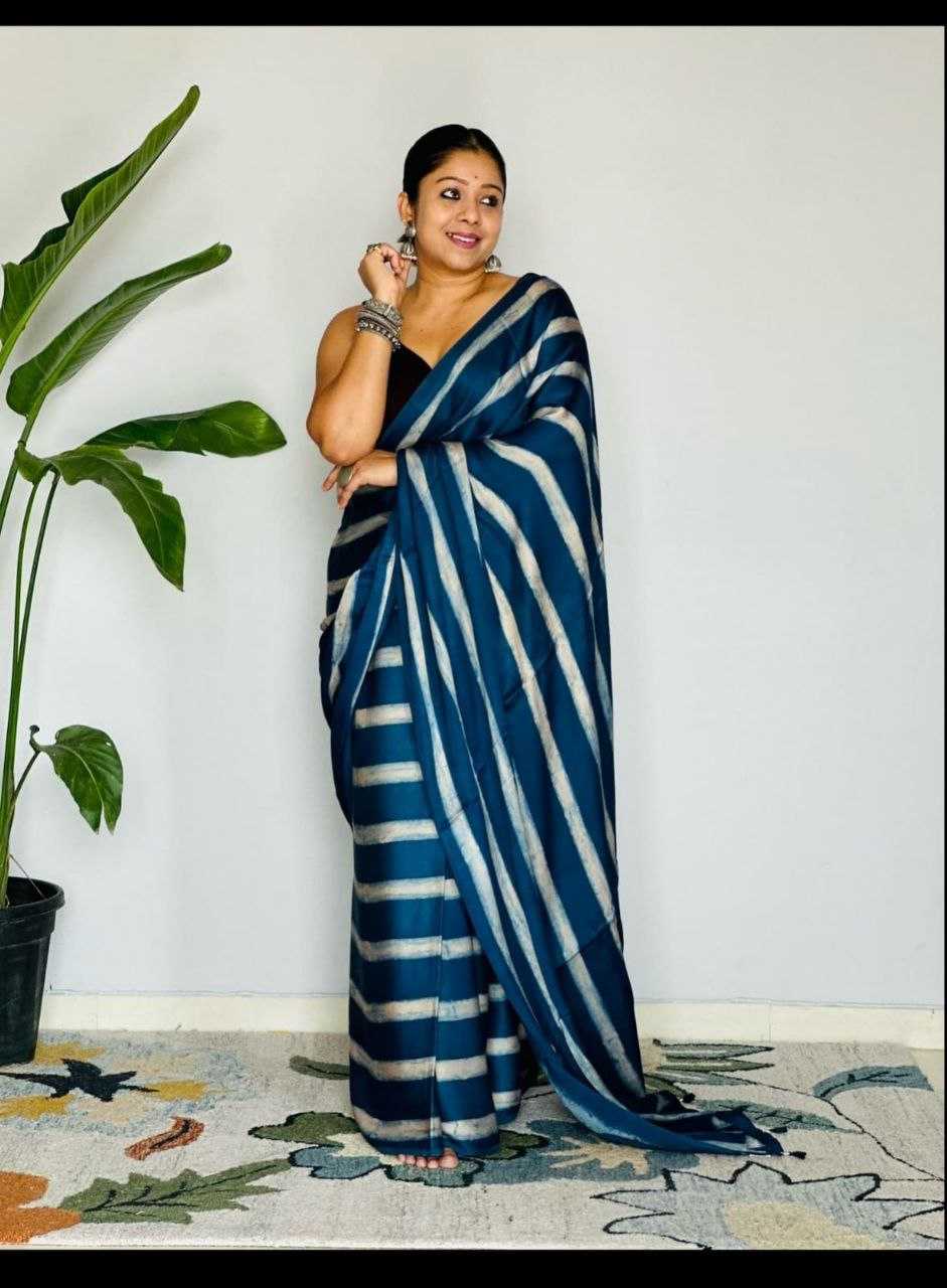 Ynf Silk KESH495 Ajrakh Print Sarees Wholesale Party Wear Sarees Printed Sarees Ajrakh Sarees Manufacturer