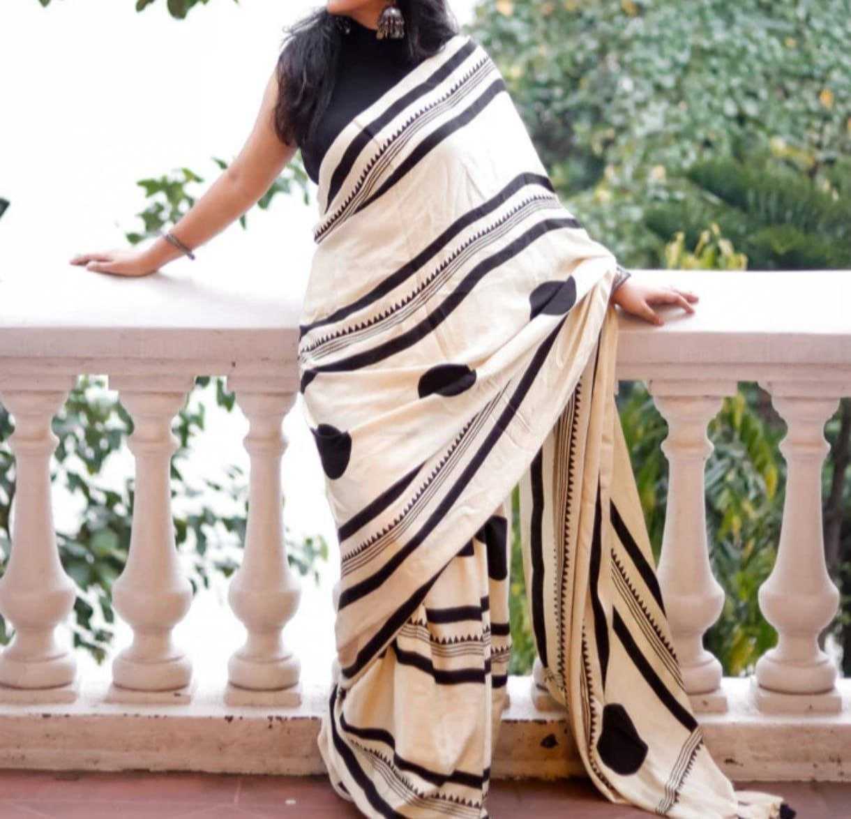 Ynf Silk KESH495 Ajrakh Print Sarees Wholesale Party Wear Sarees Printed Sarees Ajrakh Sarees Manufacturer
