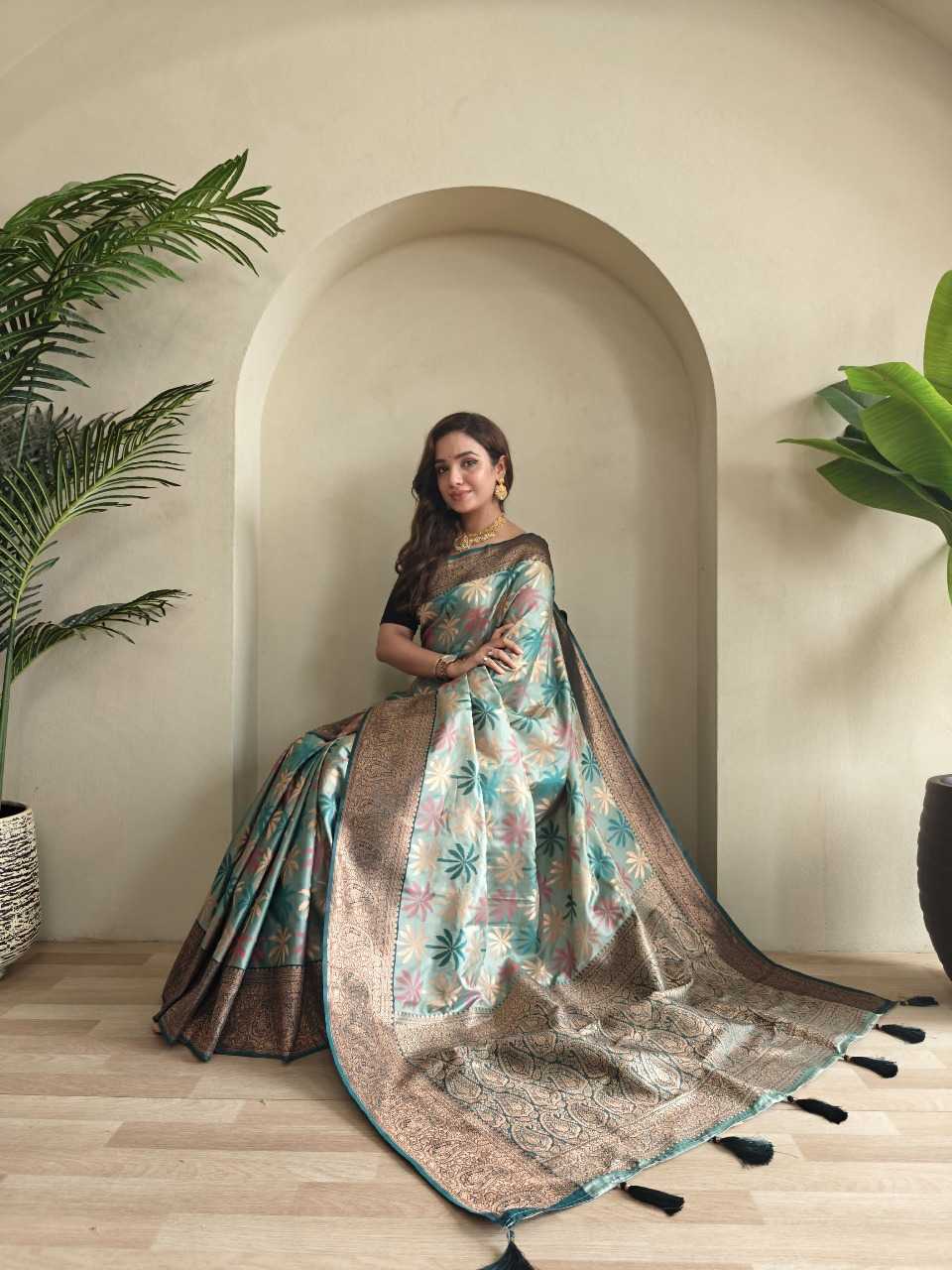 Ynf Silk RIN197 2998 Silk Sarees Wholesale Party Wear Silk Sarees Designer Silk Sarees Fancy Silk Sarees Manufacturer