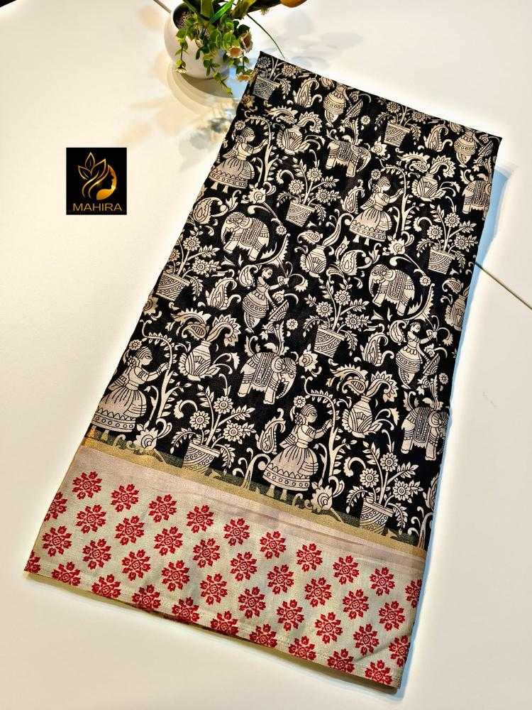 Ynf Silk RIN203 maheshwari Silk Sarees Festive Collections Wholesale Designer Silk Sarees Kalamkari Silk Sarees Mahashivratri Collections Manufacturer