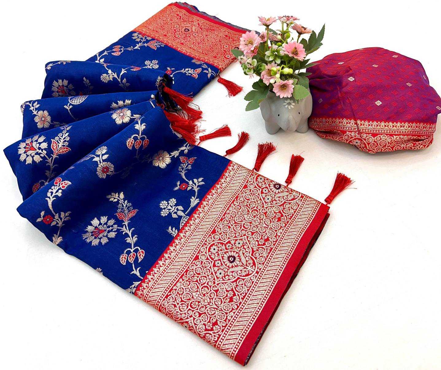 Ynf Silk RIN209 RAGINI-Vol-4 Silk Sarees Wedding Collections Wholesale Banarasi Silk Sarees Zari Border Silk Sarees Silk Sarees For Weddings Manufacturer