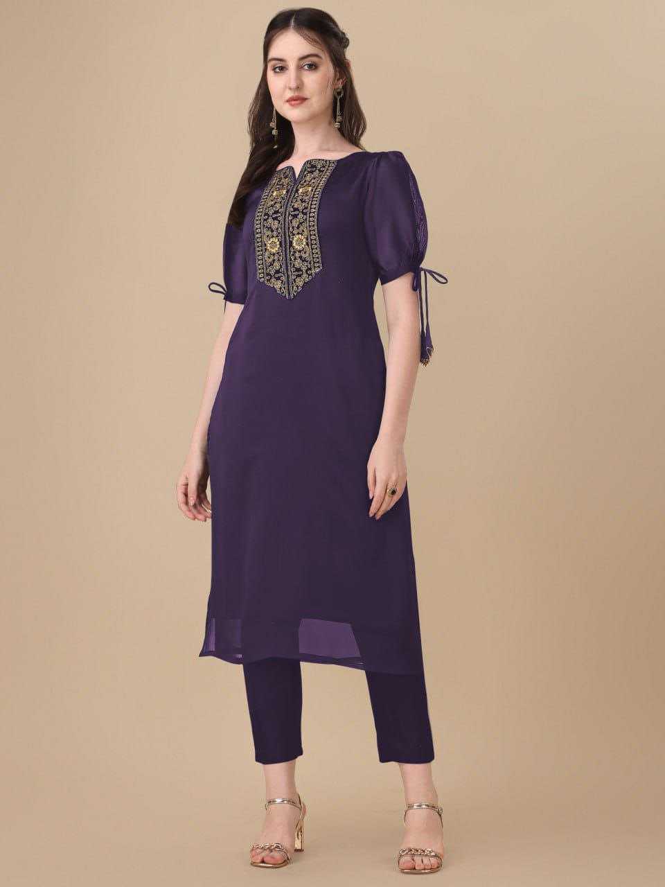 Ynf Silk RIN220 priya Kurti Wholesale Fancy Kurti Embroidered Kurtis Silk Kurtis Manufacturer