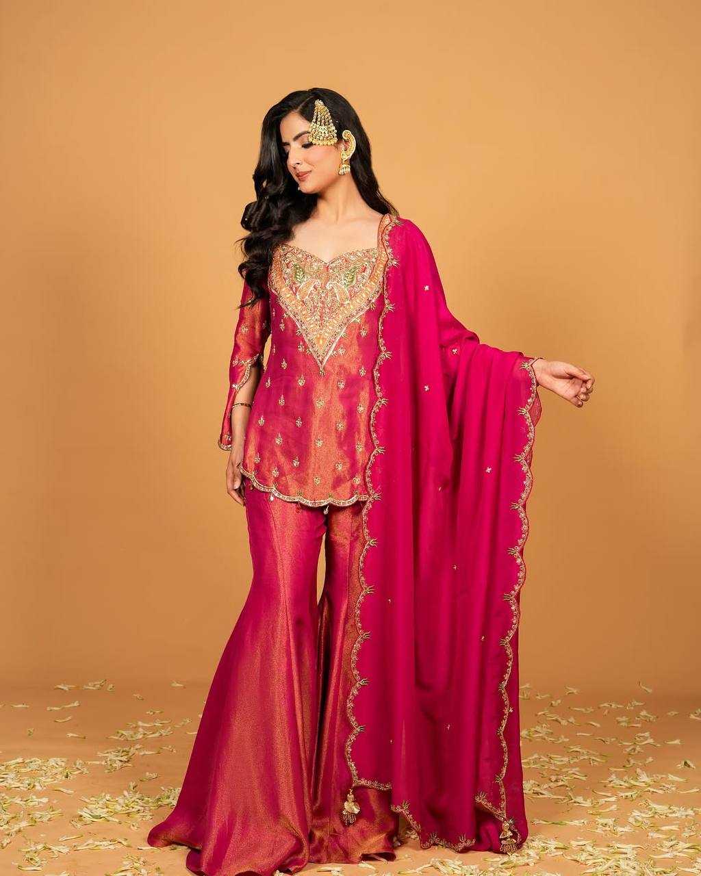 Ynf Simar silk KESH499 852 Suits & Dresses Wholesale Embroidery Suits Palazzo Suit Ladies Salwar Suits Manufacturer