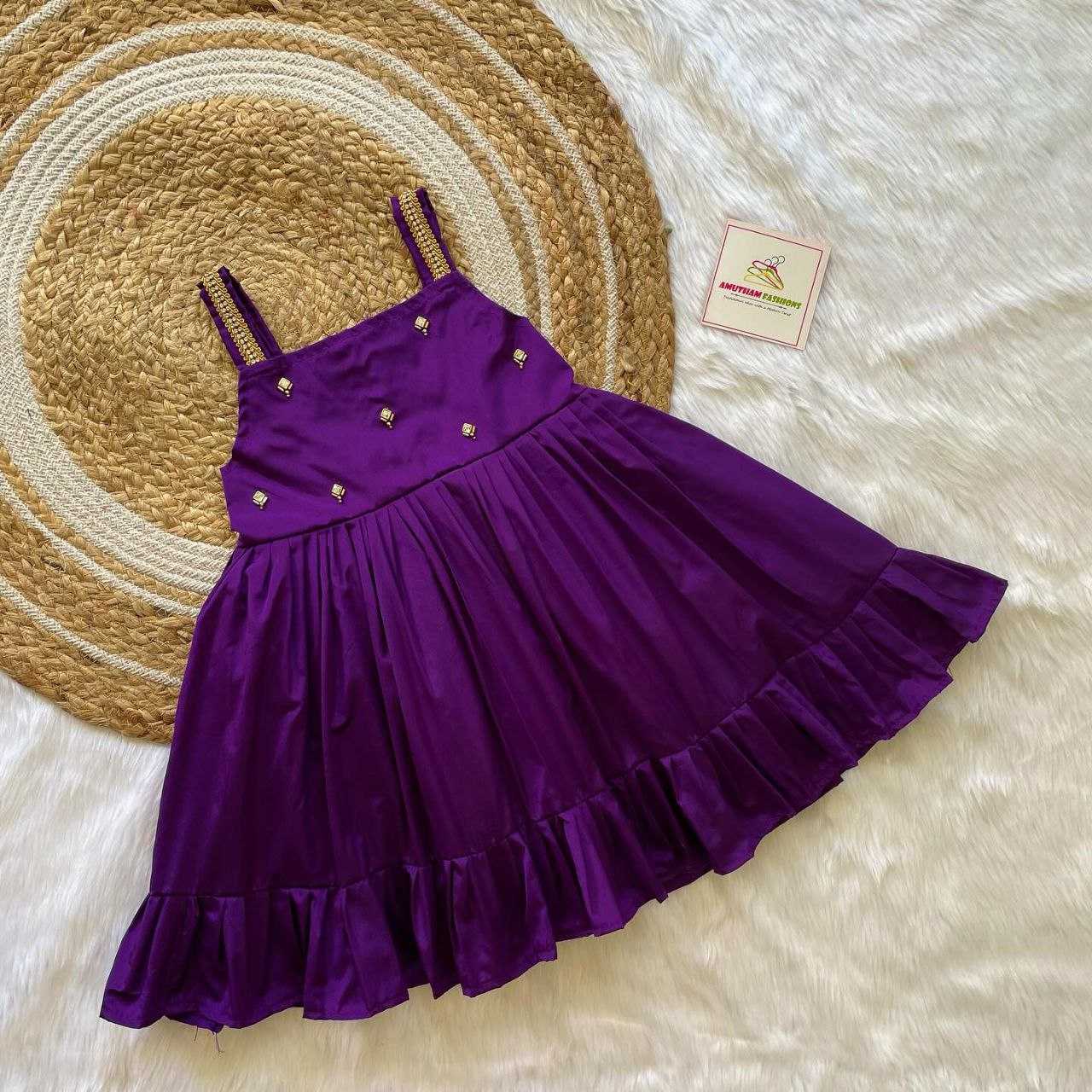 Ynf Slub Reyon RIN107 351 Kids Wear Wholesale Kids Frocks Girls Frock Kids Designer Frock Manufacturer