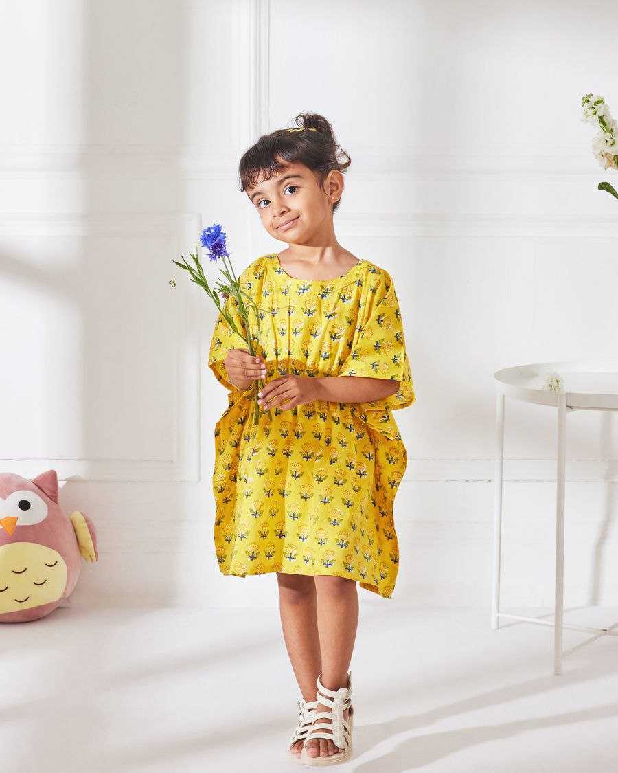 Ynf Slub Reyon RIN107 352 Kids Wear Wholesale Kids Frocks Girls Frock Girls Cotton Frocks Manufacturer
