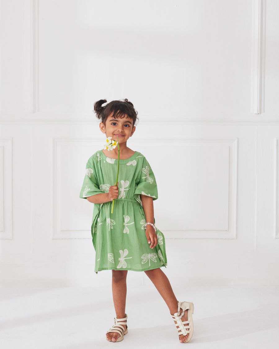 Ynf Slub Reyon RIN107 352 Kids Wear Wholesale Kids Frocks Girls Frock Girls Cotton Frocks Manufacturer