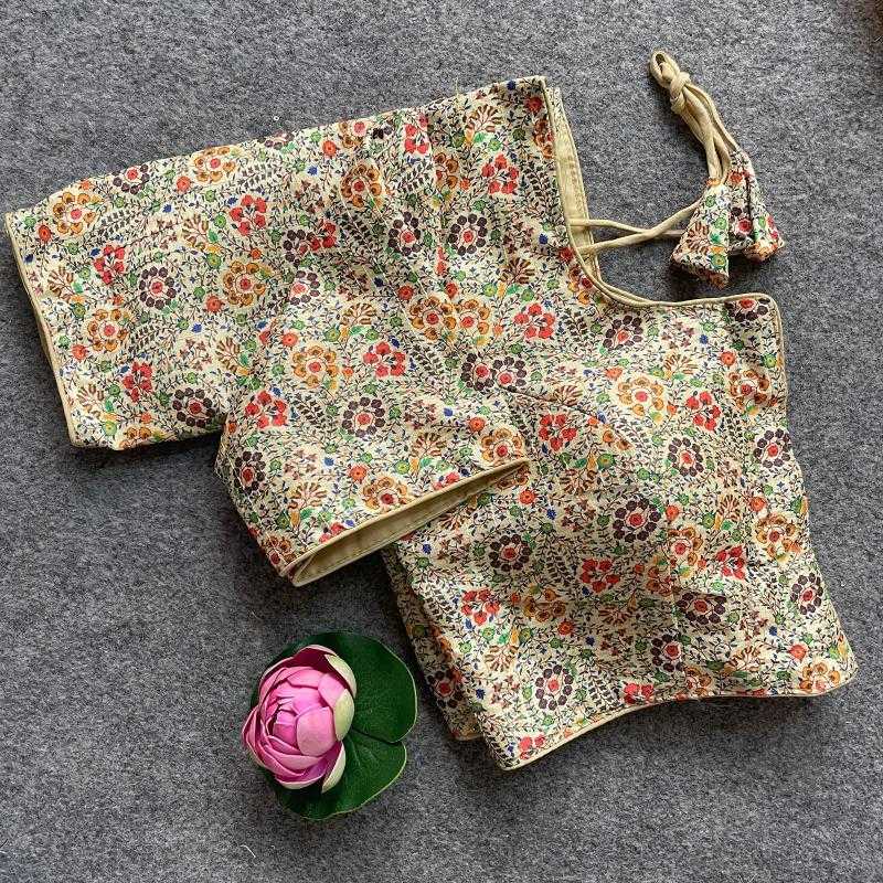 Ynf Soft Cotton Silk KESH426 Kreena Readymade Blouses Wholesale Cotton Blouse Party Wear Blouse Silk Blouse Manufacturer