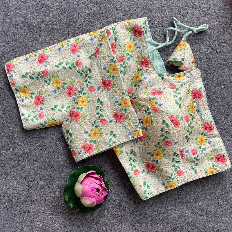 Ynf Soft Cotton Silk KESH426 Kreena Readymade Blouses Wholesale Cotton Blouse Party Wear Blouse Silk Blouse Manufacturer