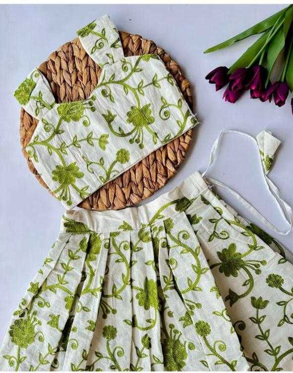 Ynf Soft Cotton Silk KESH493 EditionPure Kids Wear Festive Collections Wholesale Kids Lehenga Kids Lehenga Choli Onam Collections Manufacturer