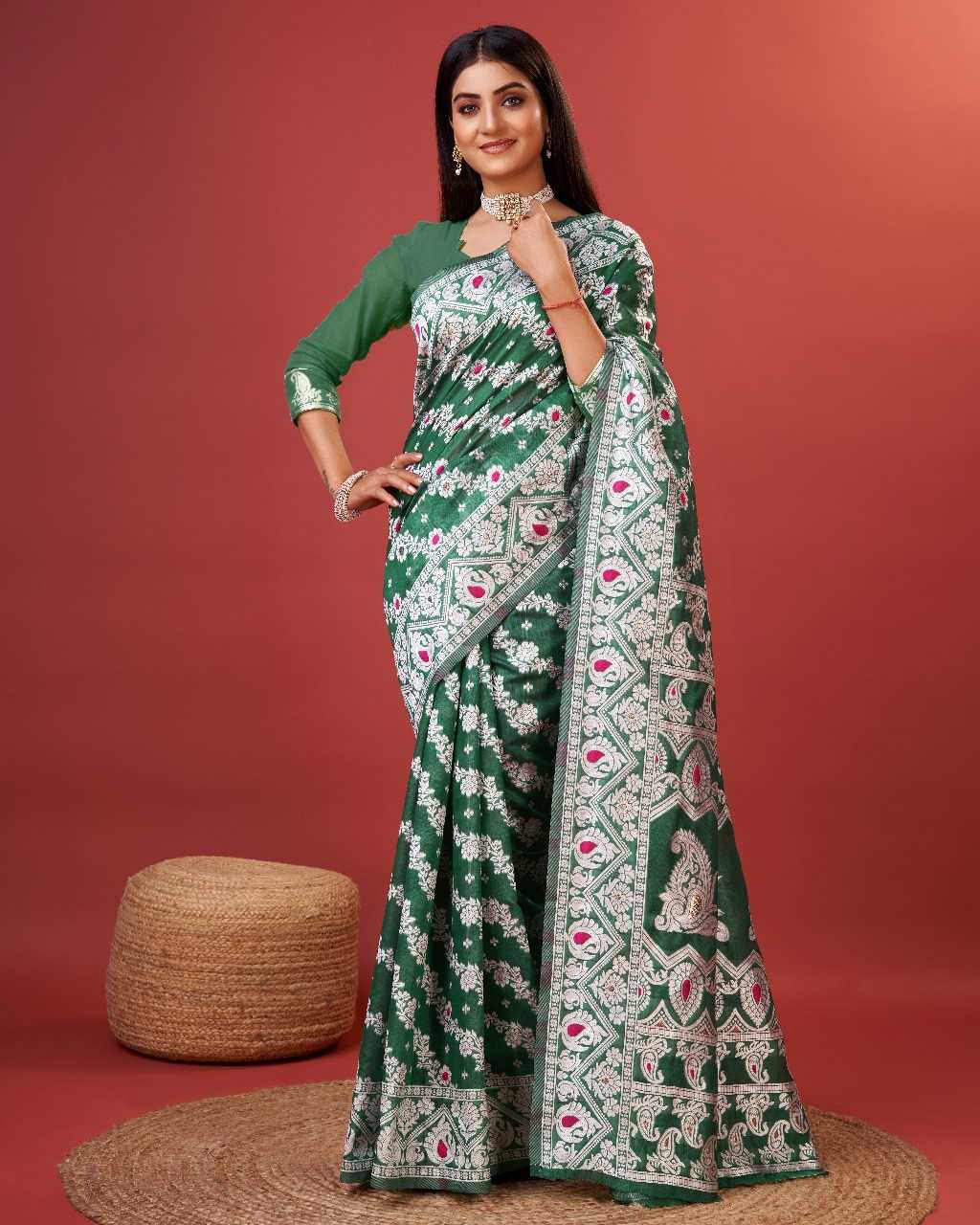 Ynf Soft Cotton Silk RIN113 PRIYA Silk Sarees Wedding Collections Wholesale Designer Silk Sarees Cotton Silk Sarees Silk Sarees For Weddings Manufacturer